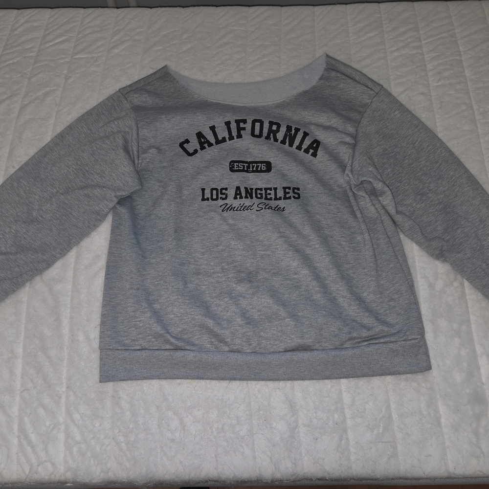 Gray California Los Angeles Sweatshirt